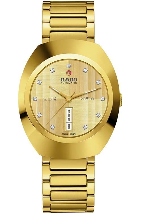 Rado DiaStar Original 38 mm Watch in Champagne Dial