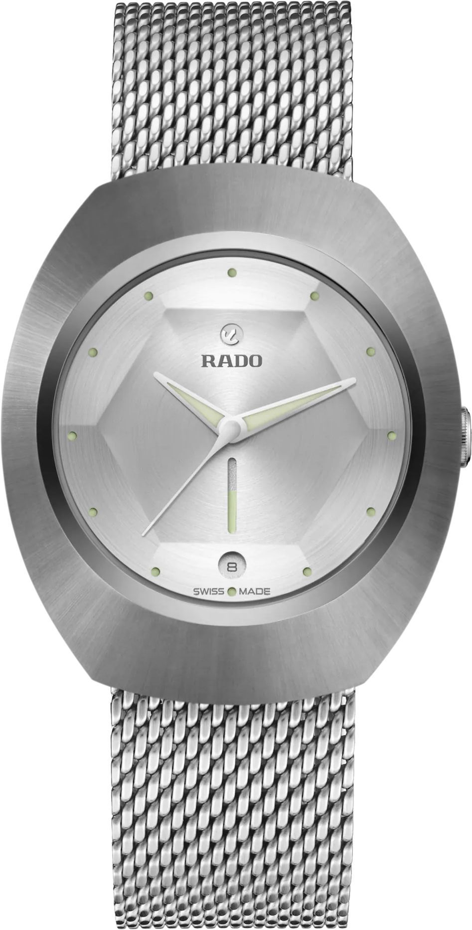 Rado DiaStar Original  Silver Dial 38 mm Automatic Watch For Unisex - 1