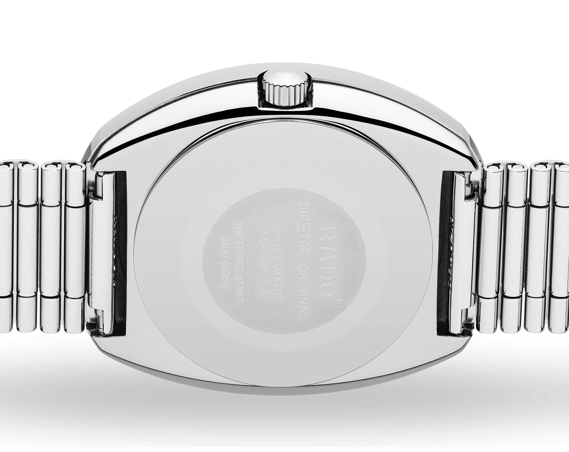 Rado DiaStar Original  Silver Dial 35 mm Quartz Watch For Men - 5