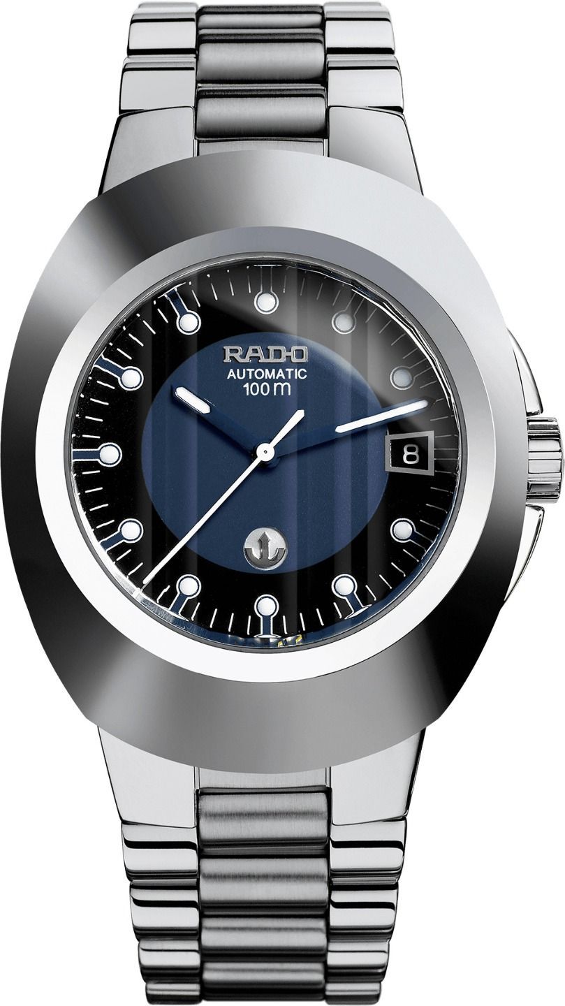 Rado  38.5 mm Watch in Blue Dial For Men - 2