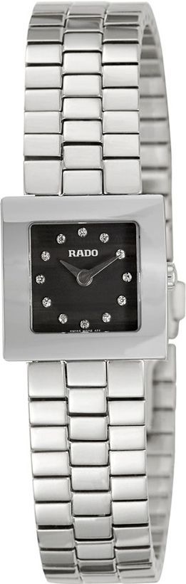 Rado Diastar  Black Dial 15 mm Quartz Watch For Women - 1