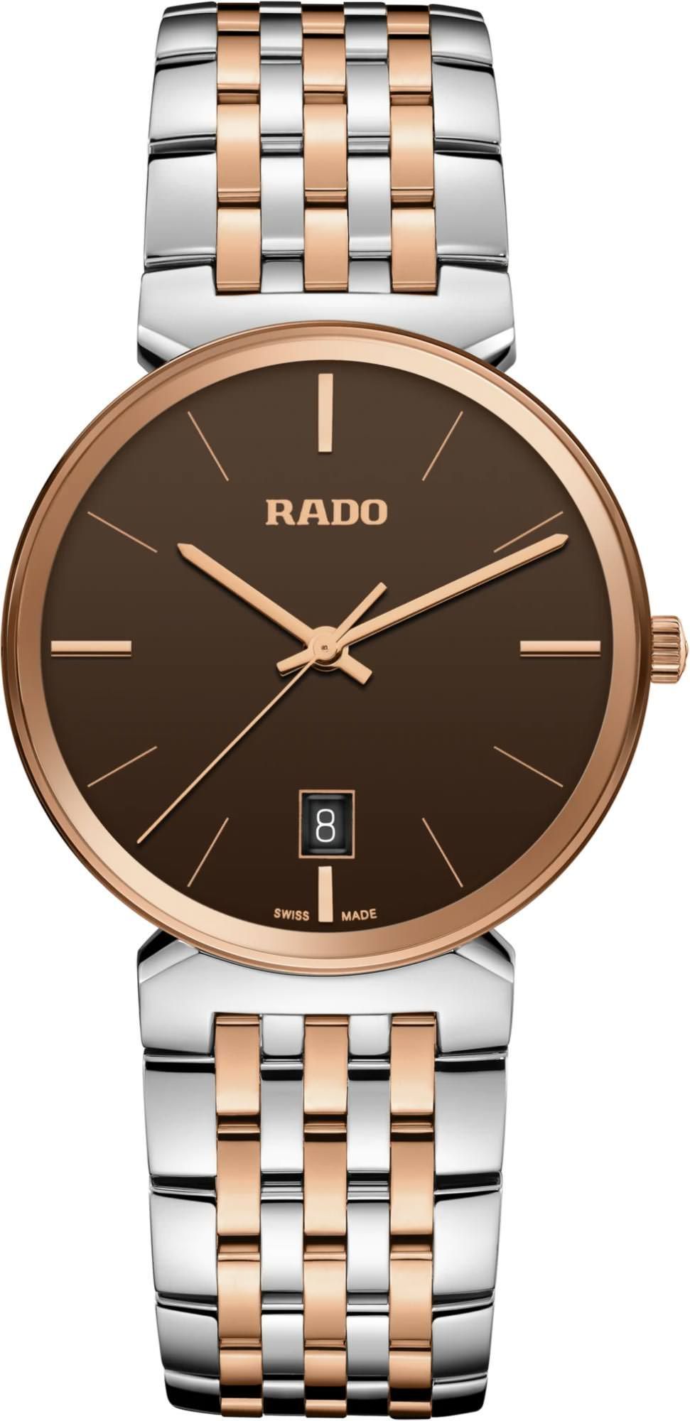 Rado Florence  Brown Dial 38 mm Quartz Watch For Unisex - 1