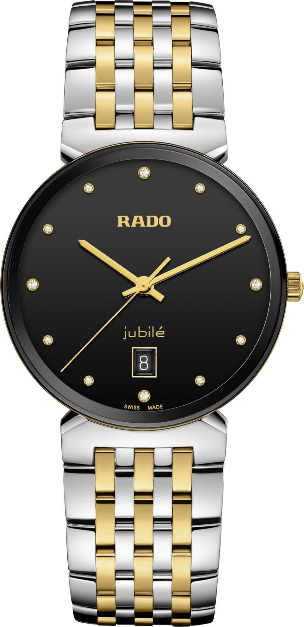 Rado Florence  Black Dial 38 mm Quartz Watch For Men - 1