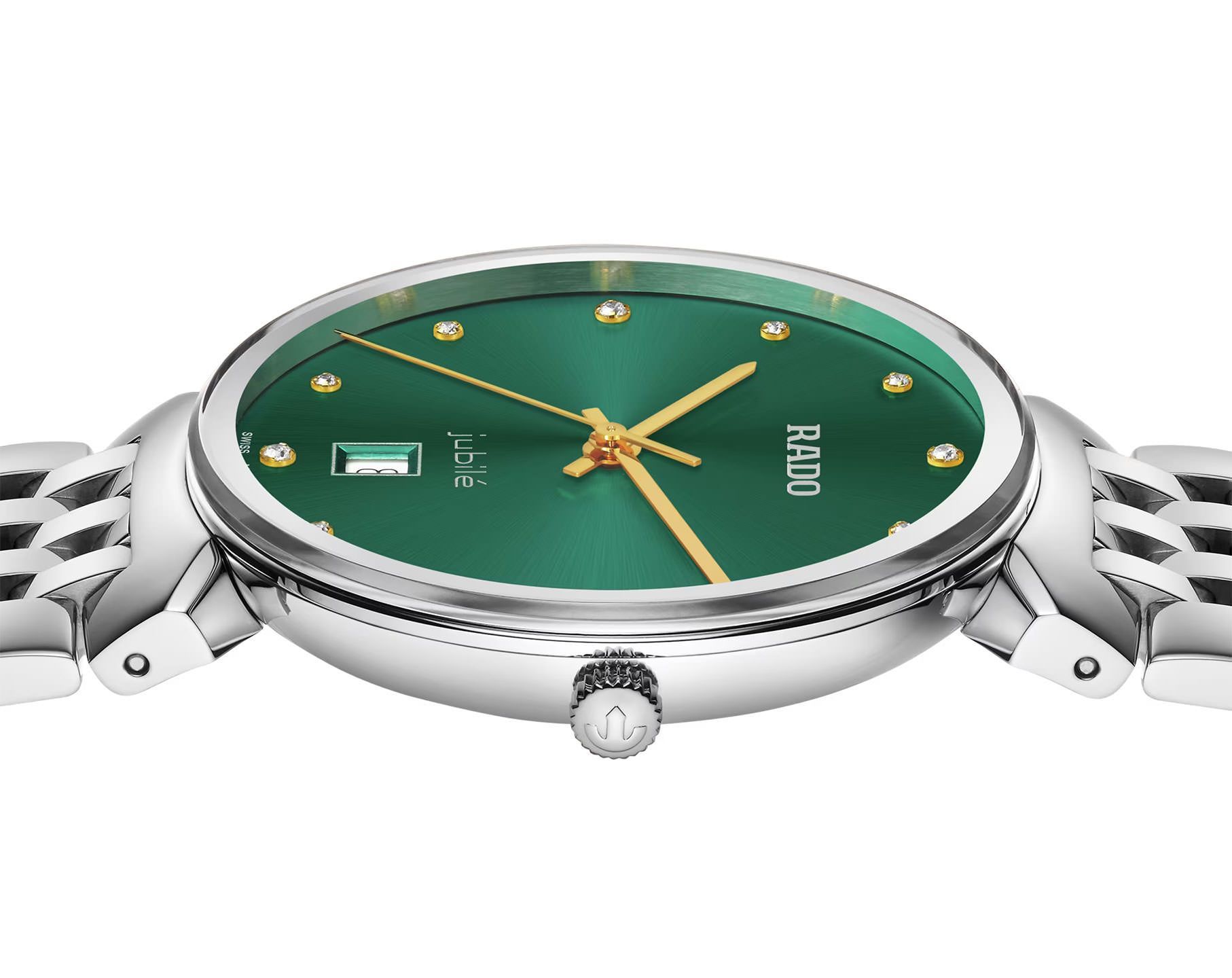 Rado Florence  Green Dial 38 mm Quartz Watch For Unisex - 3