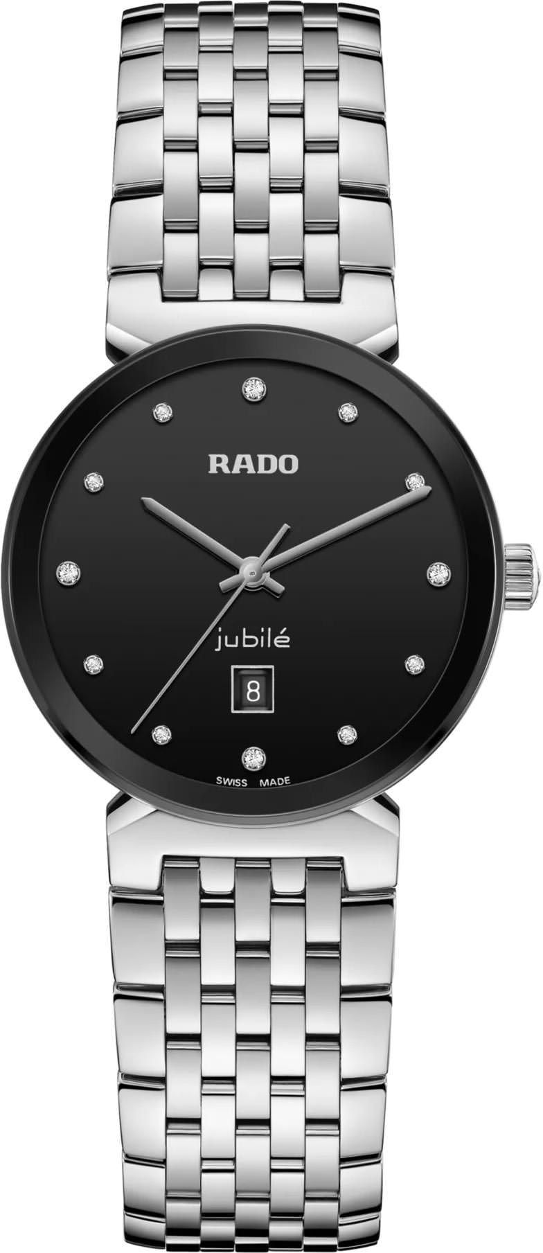 Rado Florence  Black Dial 30 mm Quartz Watch For Women - 1