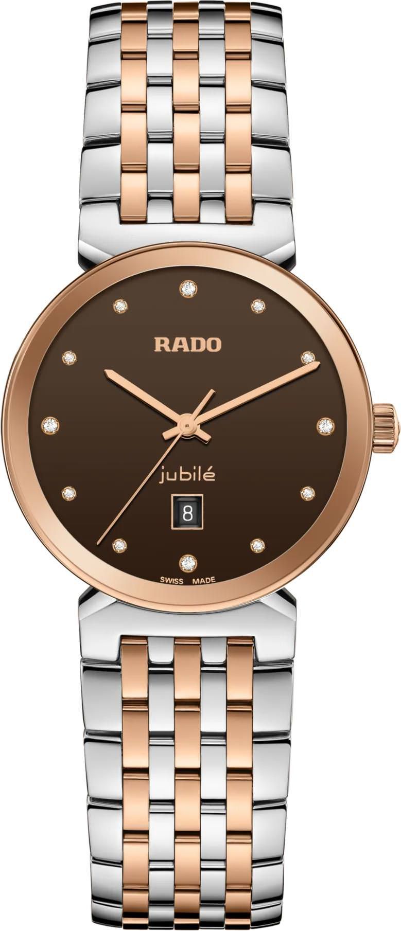 Rado Florence  Brown Dial 30 mm Quartz Watch For Women - 1
