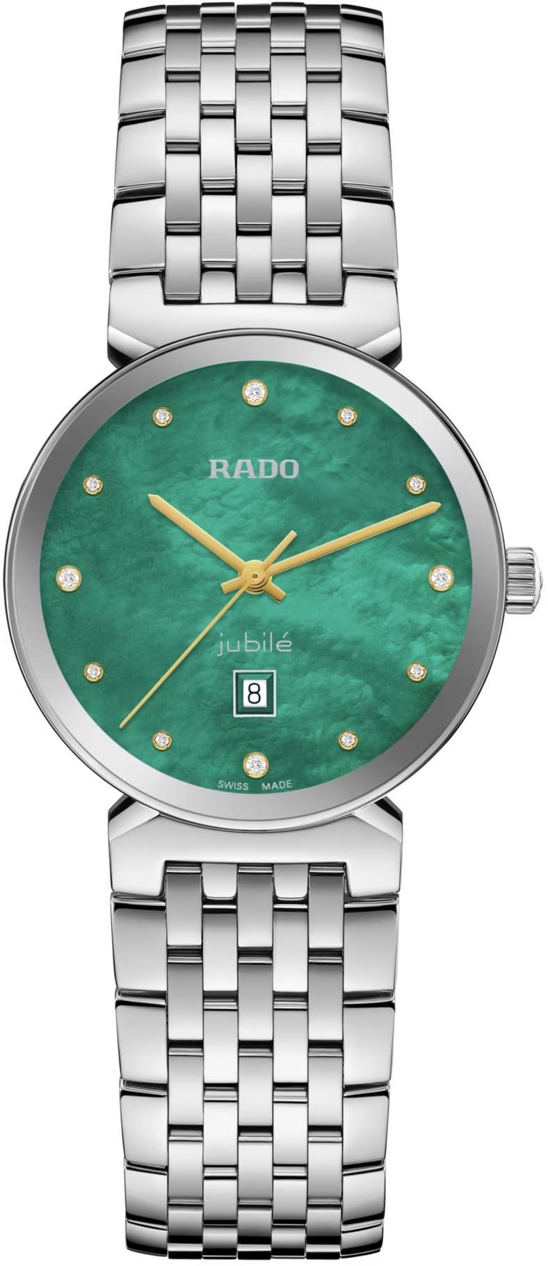 Rado Florence  Green MOP Dial 30 mm Quartz Watch For Women - 1