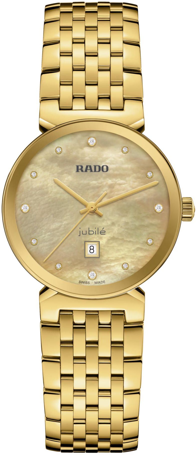 Rado Florence  Champagne Dial 30 mm Quartz Watch For Women - 1