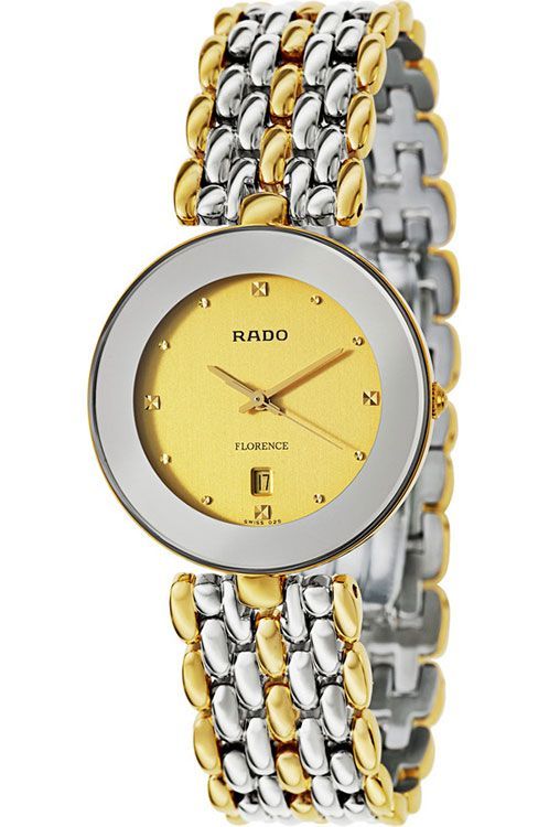 Rado   Champagne Dial 32.5 mm Quartz Watch For Men - 1