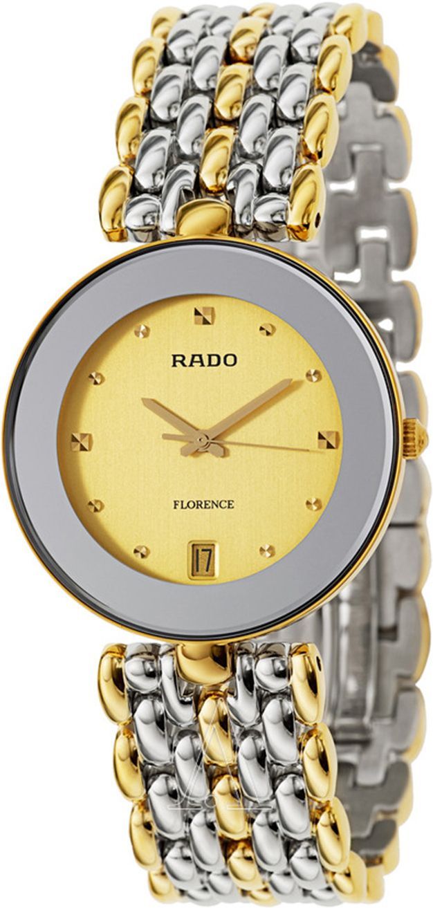 Rado   Champagne Dial 35 mm Quartz Watch For Men - 1
