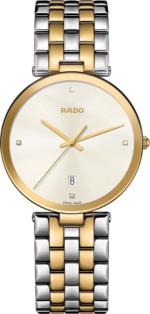 Rado   Silver Dial 38 mm Quartz Watch For Men - 1