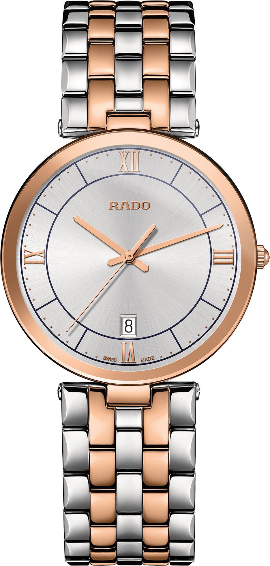 Rado   Silver Dial 38 mm Quartz Watch For Men - 1