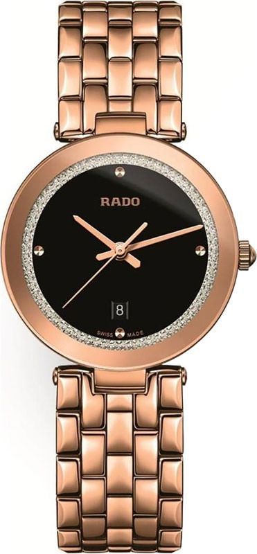 Rado Florence  Black Dial 28 mm Quartz Watch For Women - 1