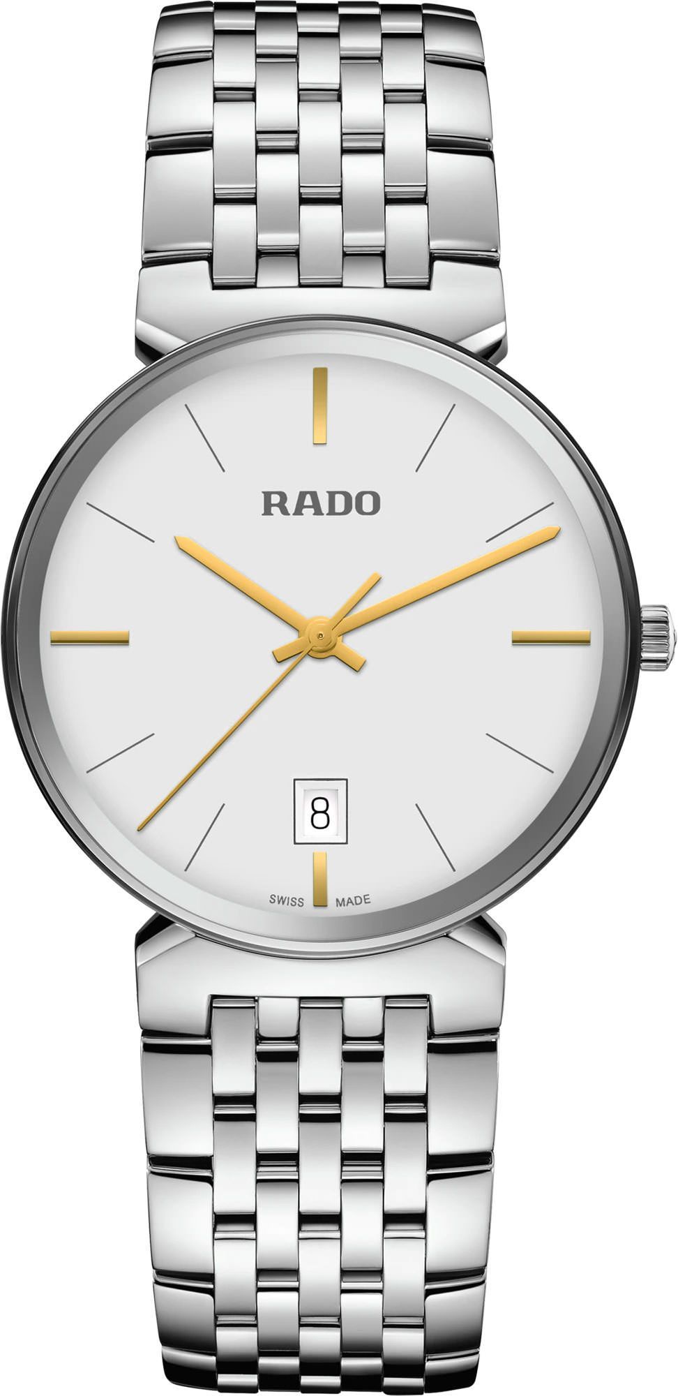 Rado Florence  White Dial 38 mm Quartz Watch For Unisex - 1