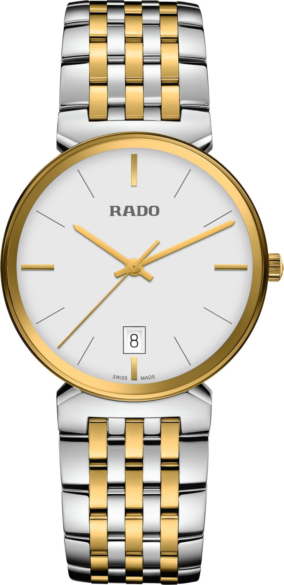 Rado Florence  White Dial 38 mm Quartz Watch For Unisex - 1