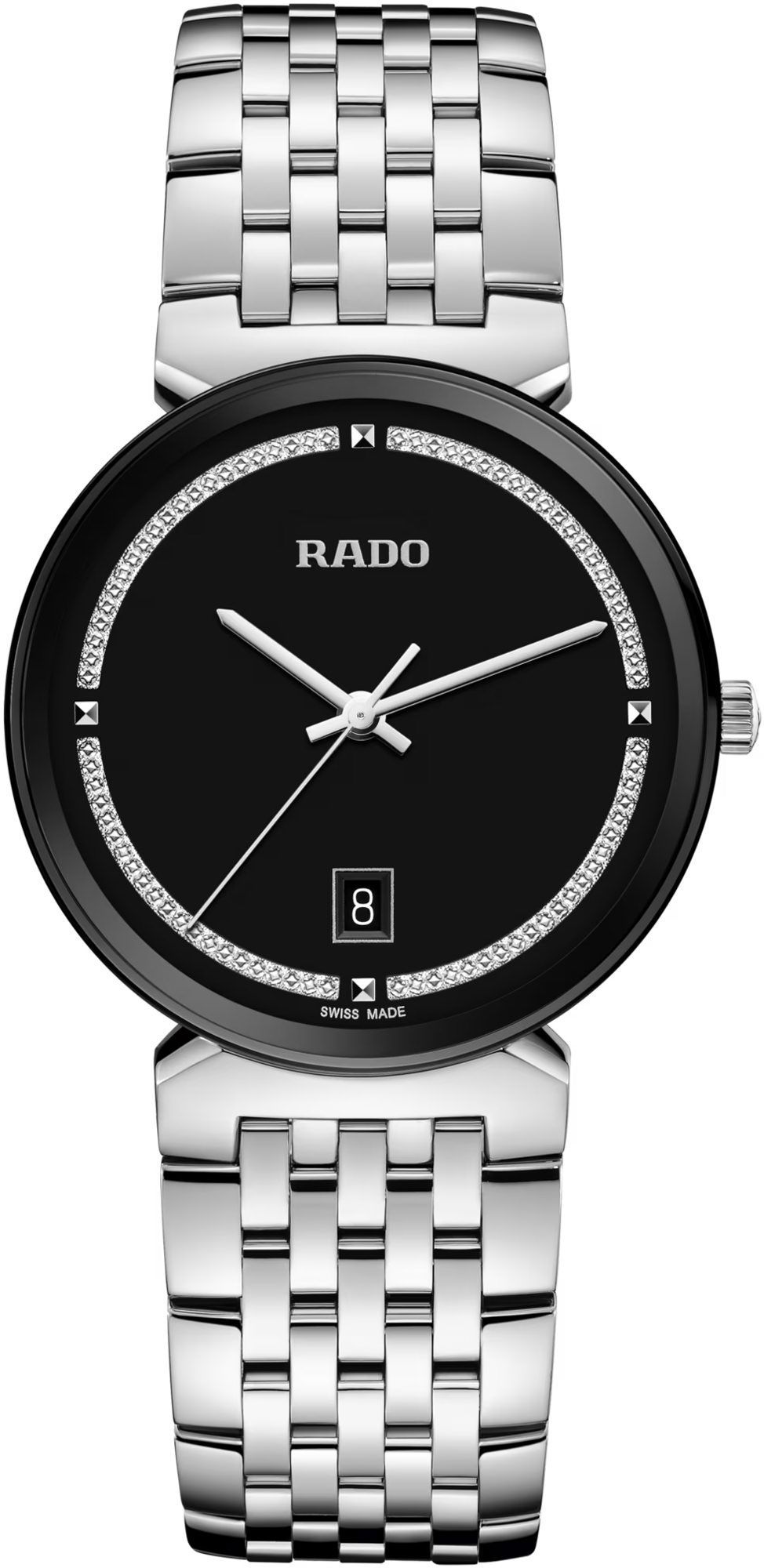 Rado Florence  Black Dial 38 mm Quartz Watch For Unisex - 1