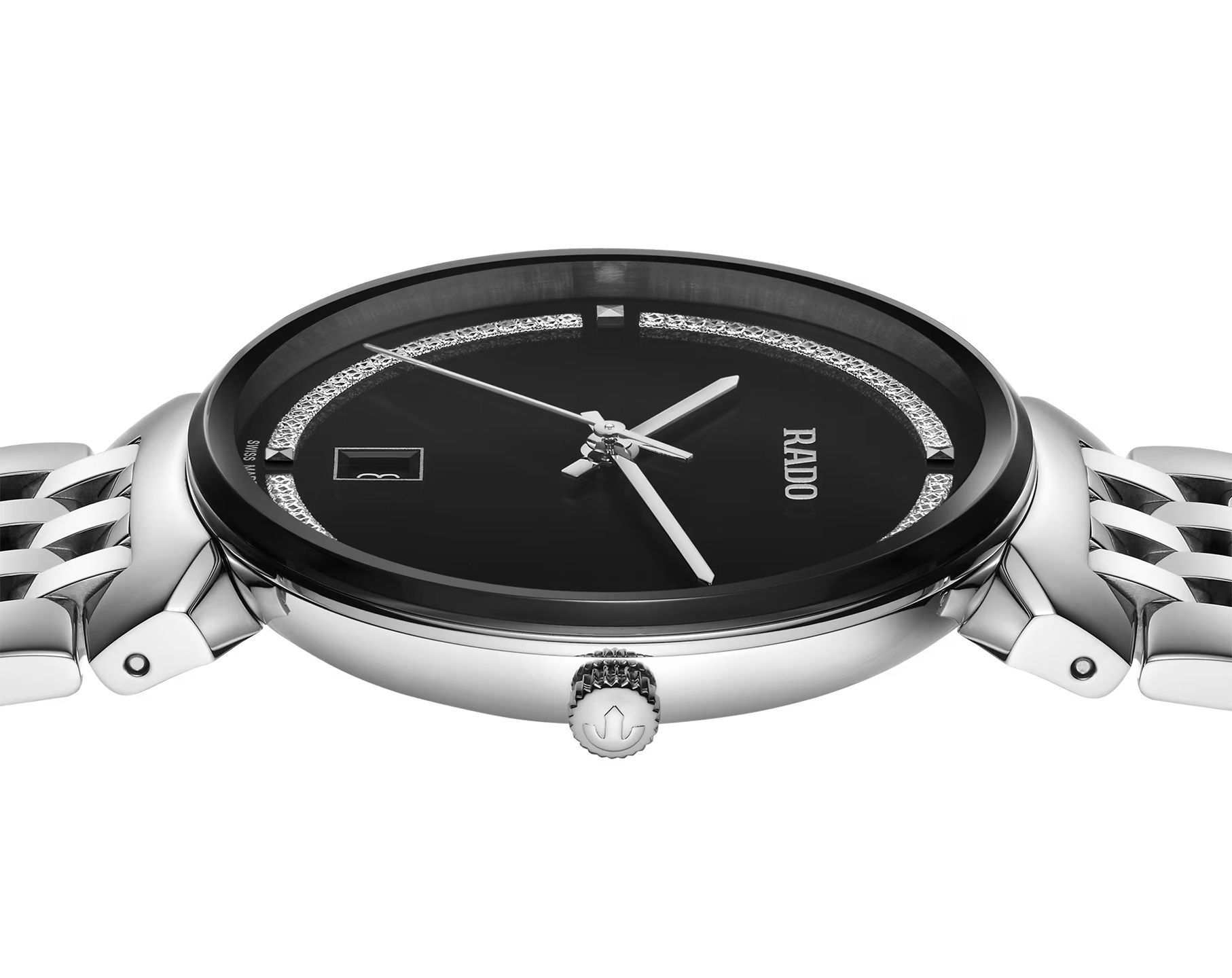 Rado Florence  Black Dial 38 mm Quartz Watch For Unisex - 4