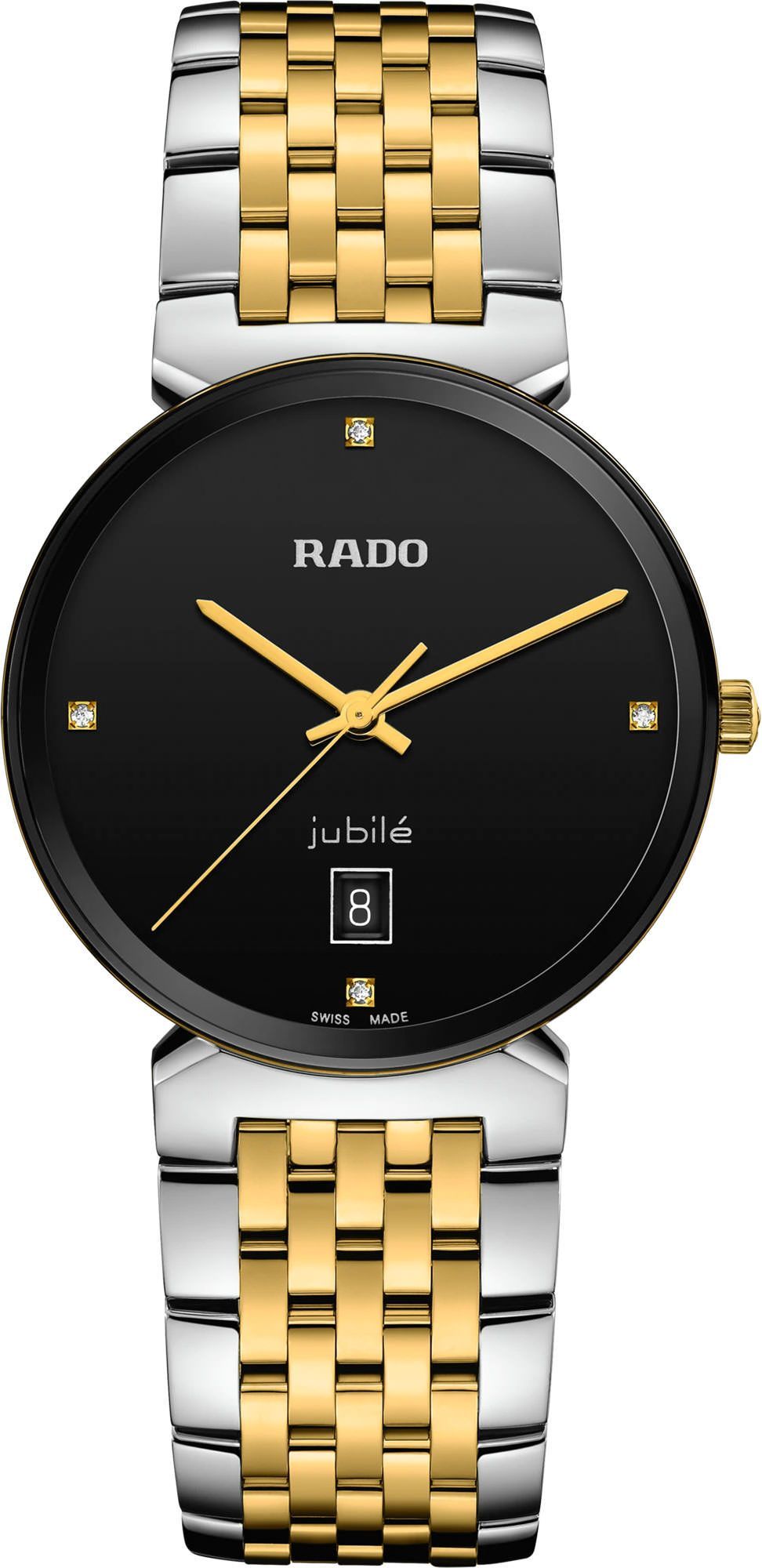 Rado Florence  Black Dial 38 mm Quartz Watch For Unisex - 1