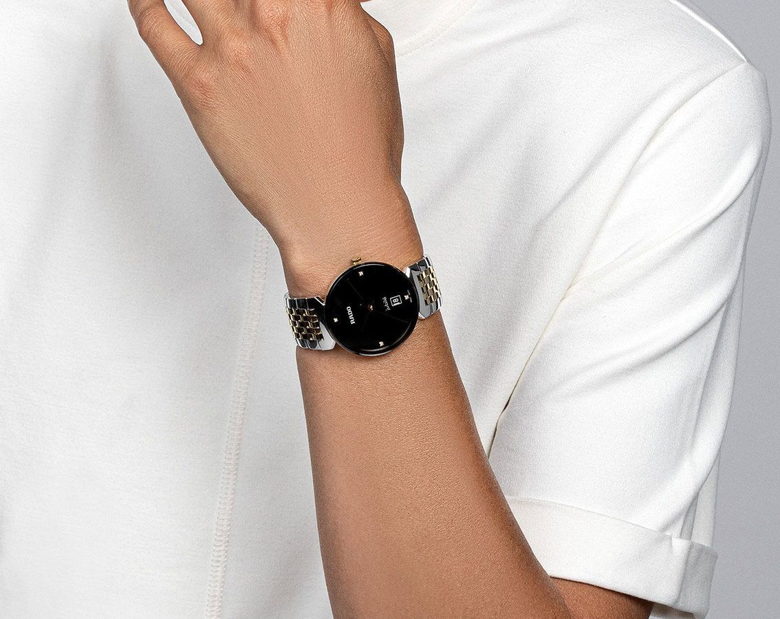 Rado Florence  Black Dial 38 mm Quartz Watch For Unisex - 4