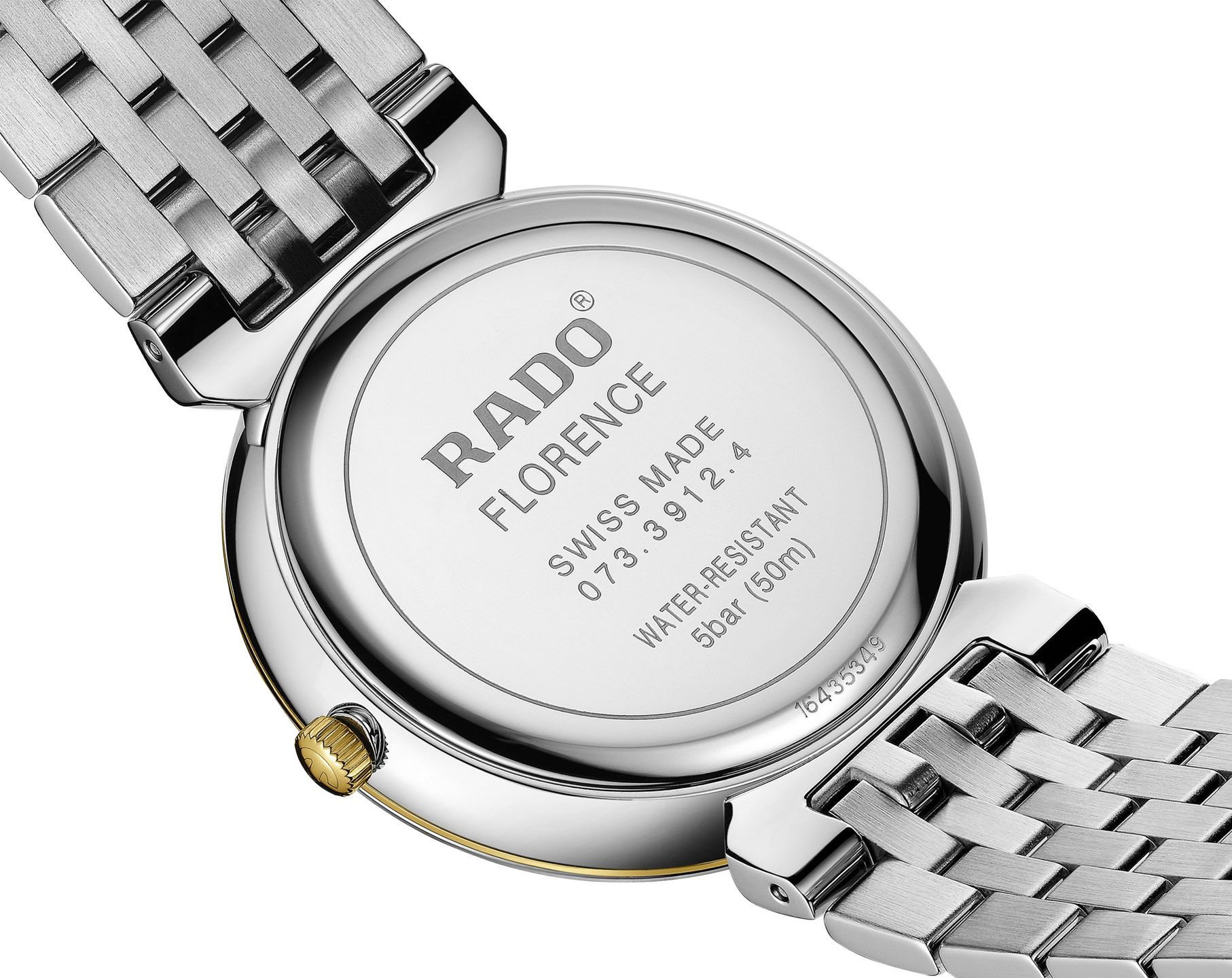 Rado Florence  Black Dial 38 mm Quartz Watch For Men - 4