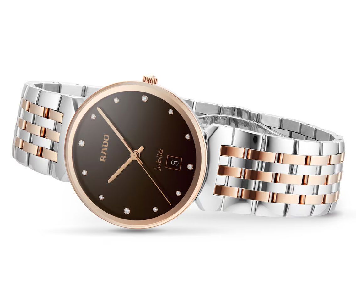 Rado Florence  Brown Dial 38 mm Quartz Watch For Unisex - 7