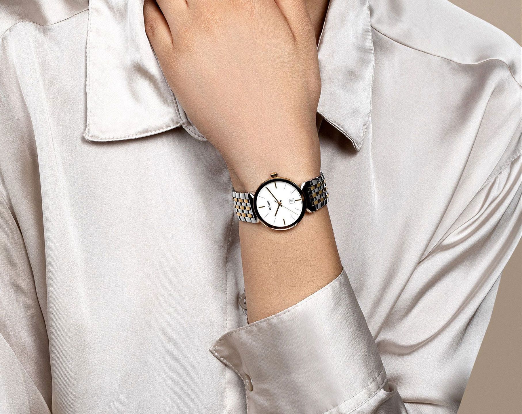 Rado Florence  White Dial 30 mm Quartz Watch For Women - 4