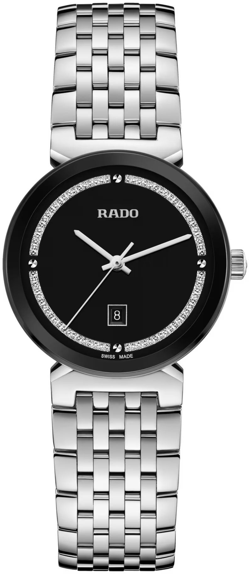 Rado Florence  Black Dial 30 mm Quartz Watch For Women - 1