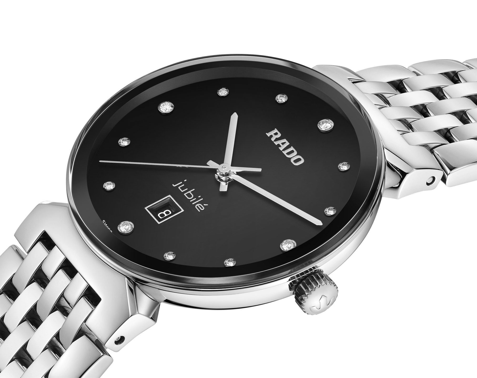 Rado Florence  Black Dial 30 mm Quartz Watch For Women - 2