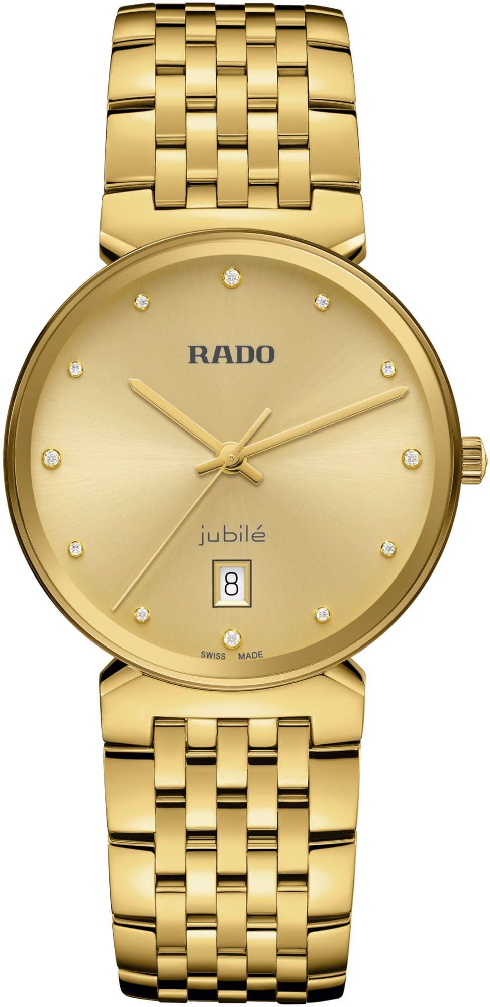 Rado Florence  Champagne Dial 38 mm Quartz Watch For Unisex - 1