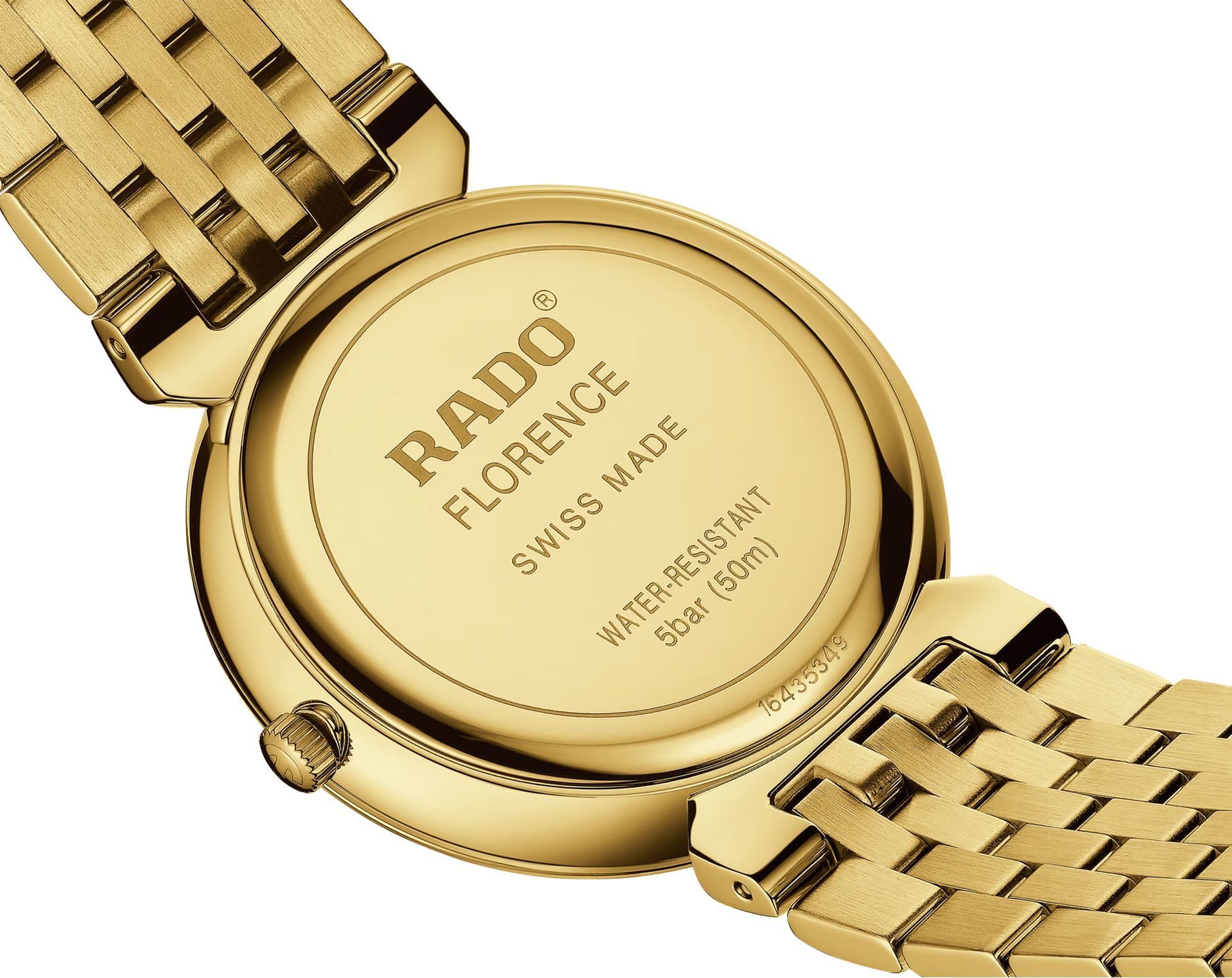 Rado Florence  Champagne Dial 38 mm Quartz Watch For Unisex - 4