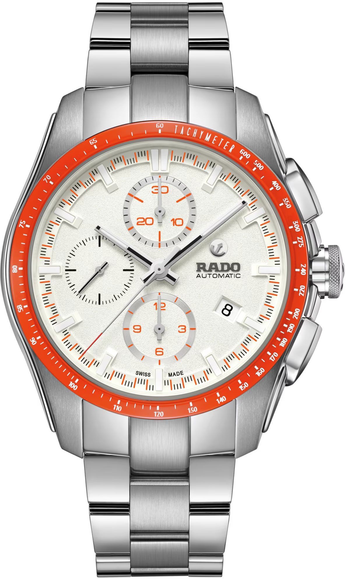 Rado HyperChrome  White Dial 44 mm Automatic Watch For Men - 1