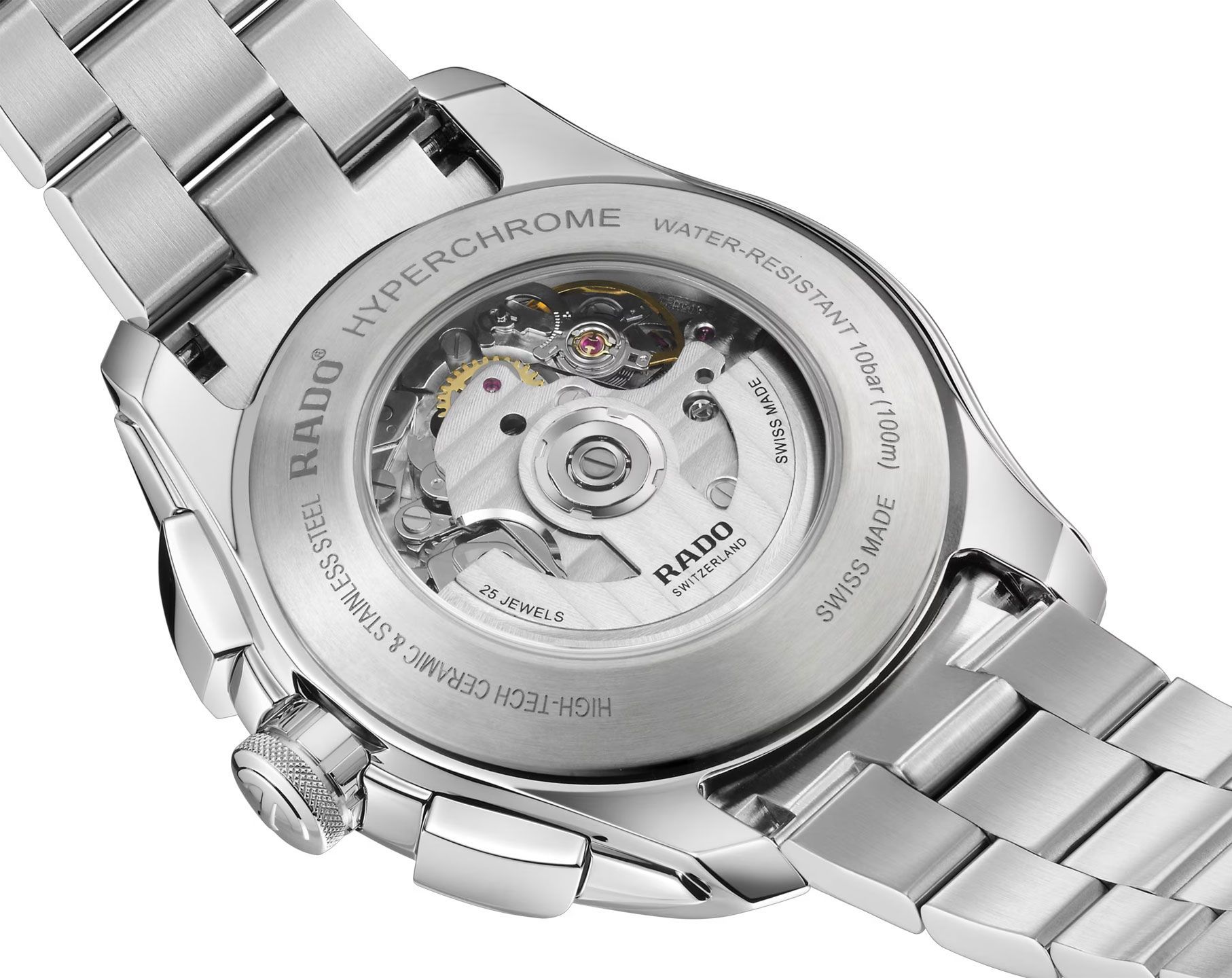 Rado HyperChrome  White Dial 44 mm Automatic Watch For Men - 2