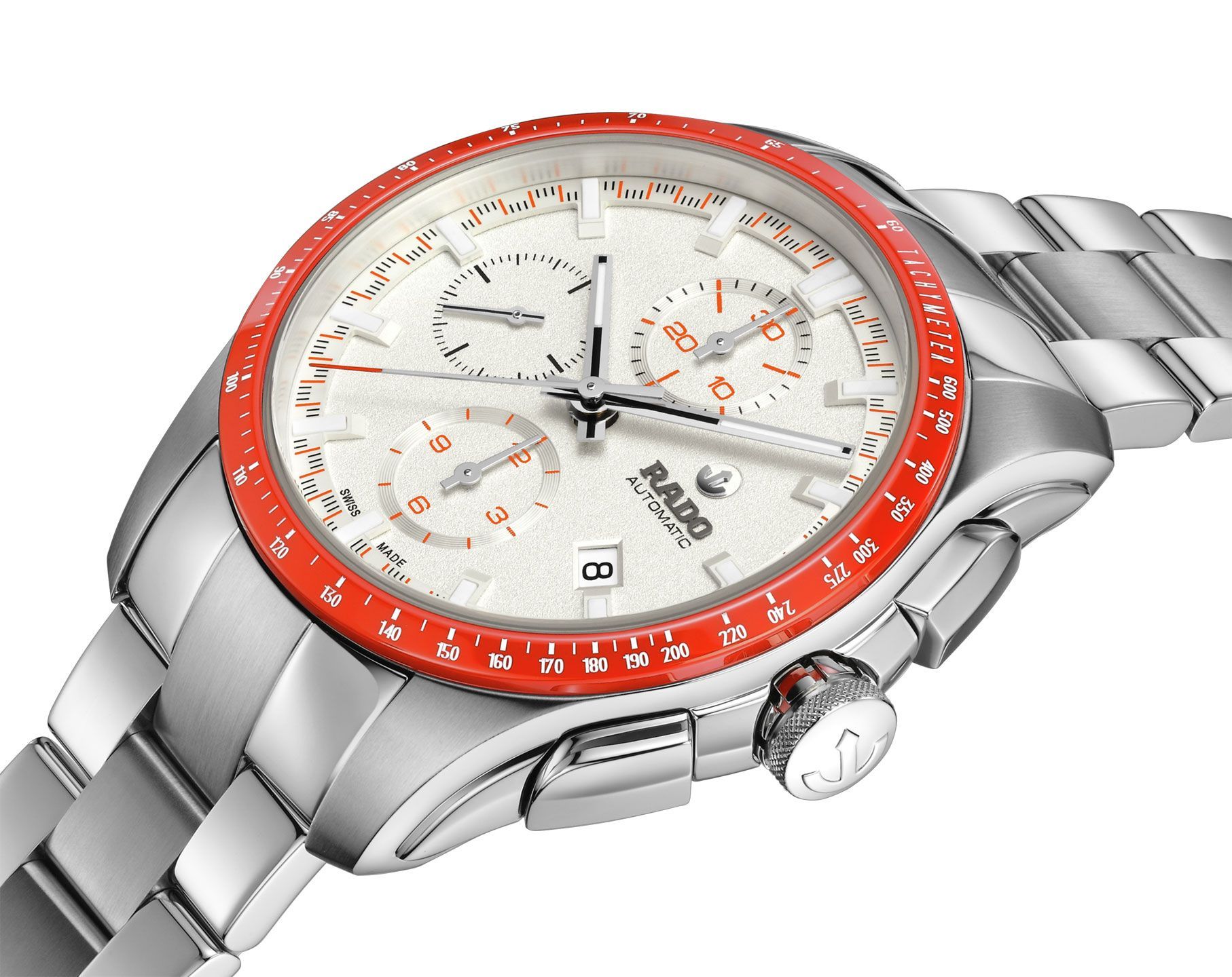 Rado HyperChrome  White Dial 44 mm Automatic Watch For Men - 5