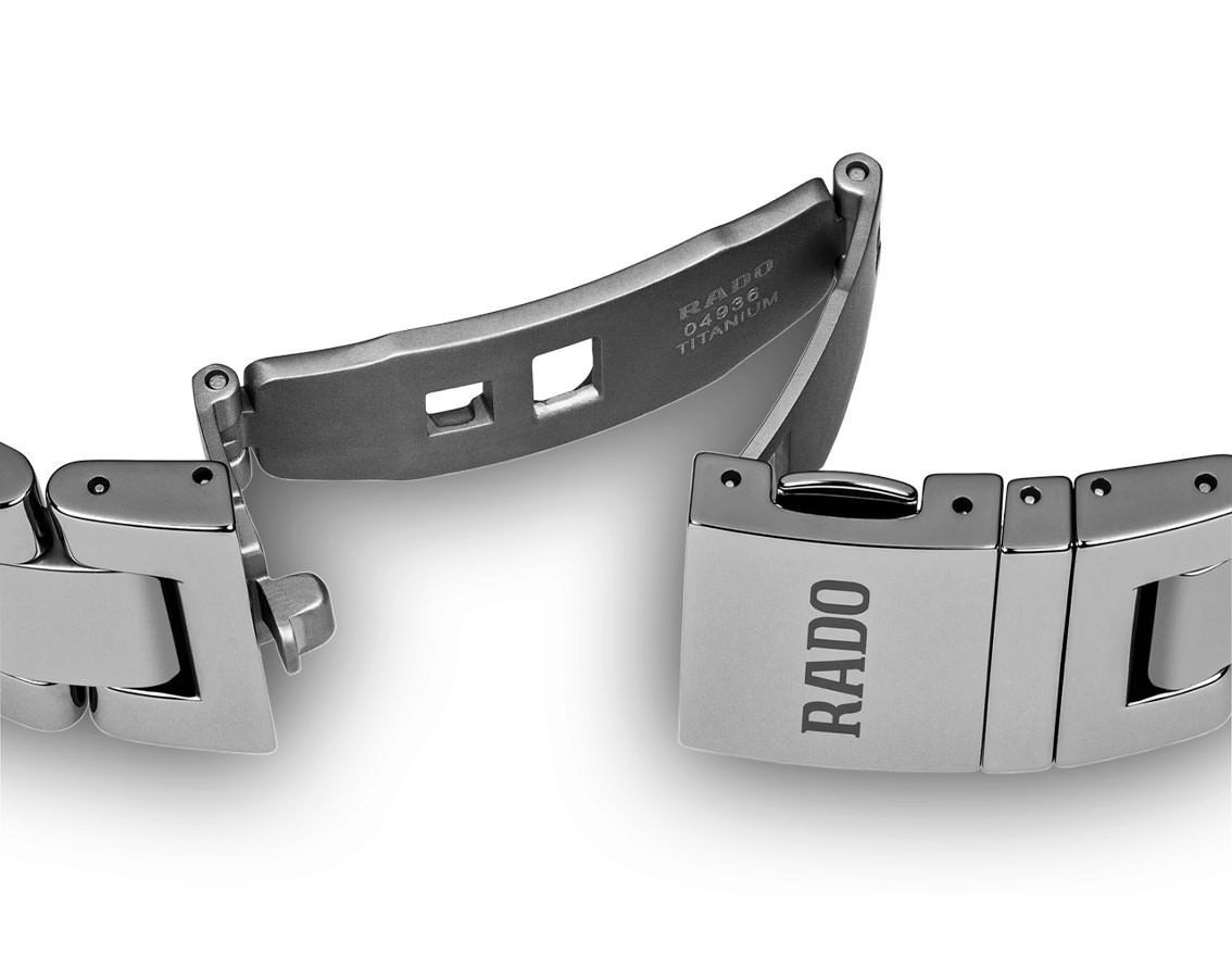 Rado HyperChrome  Grey Dial 36 mm Automatic Watch For Women - 4