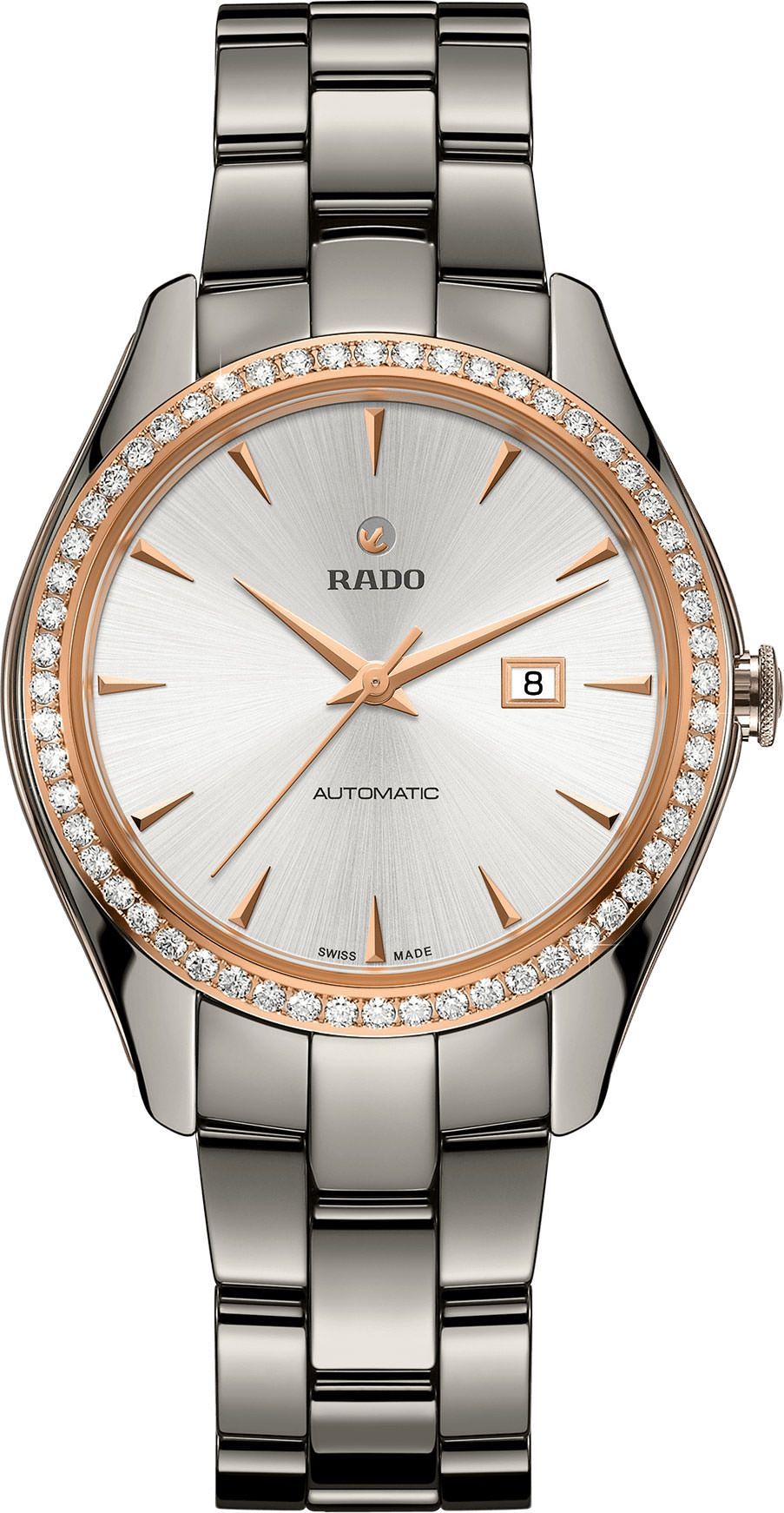 Rado HyperChrome  Silver Dial 36 mm Automatic Watch For Women - 1