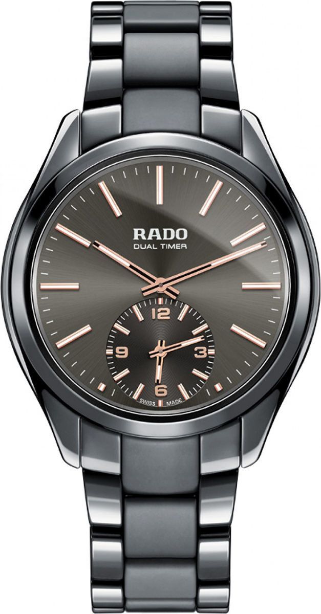 Rado HyperChrome  Grey Dial 42 mm Quartz Watch For Men - 1