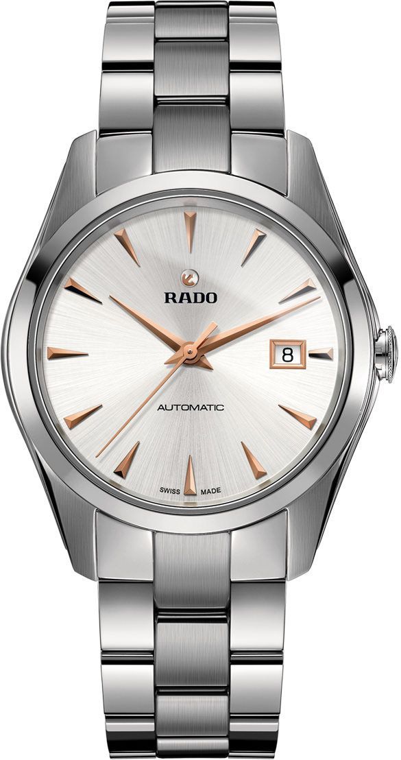Rado HyperChrome  Silver Dial 38.7 mm Automatic Watch For Men - 1