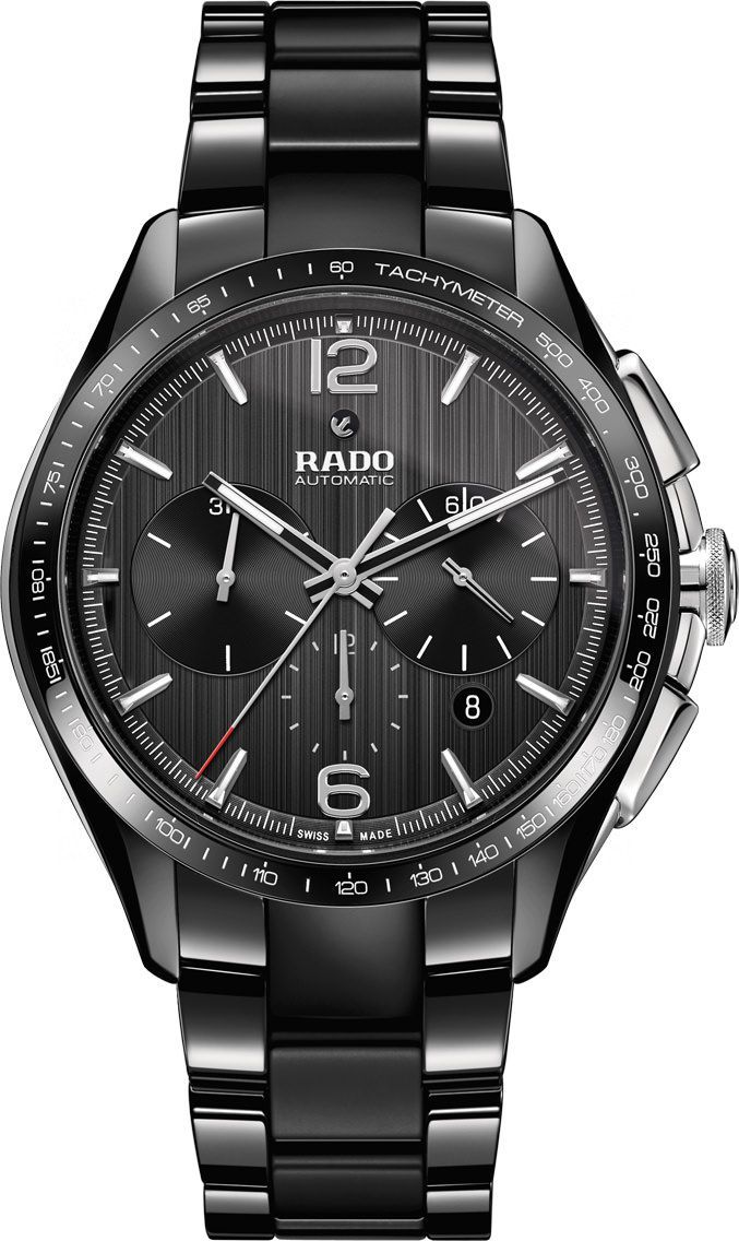 Rado HyperChrome  Black Dial 45 mm Automatic Watch For Men - 1