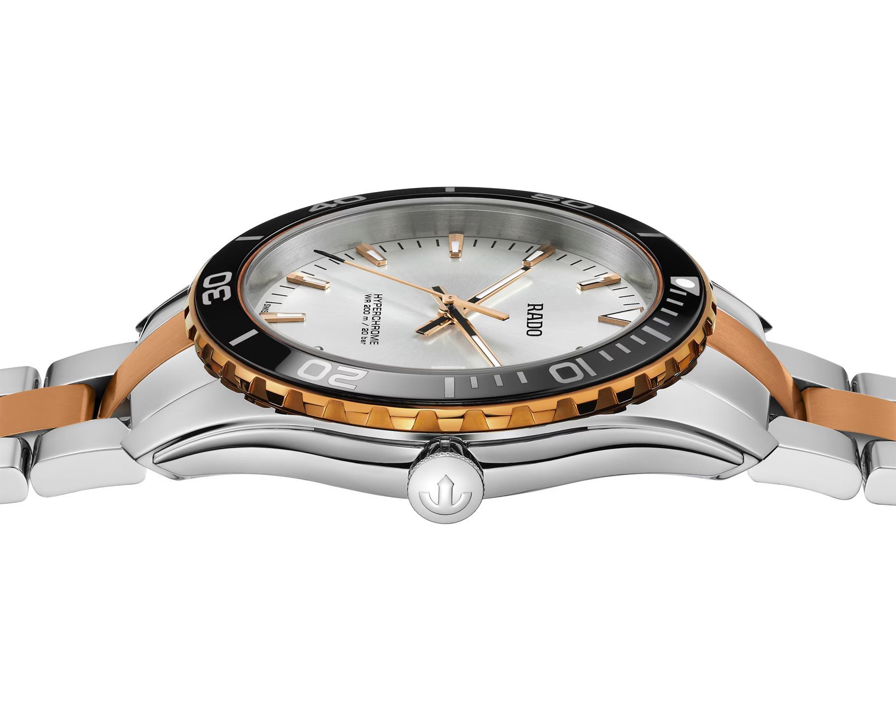 Rado HyperChrome  White Dial 44 mm Quartz Watch For Men - 4