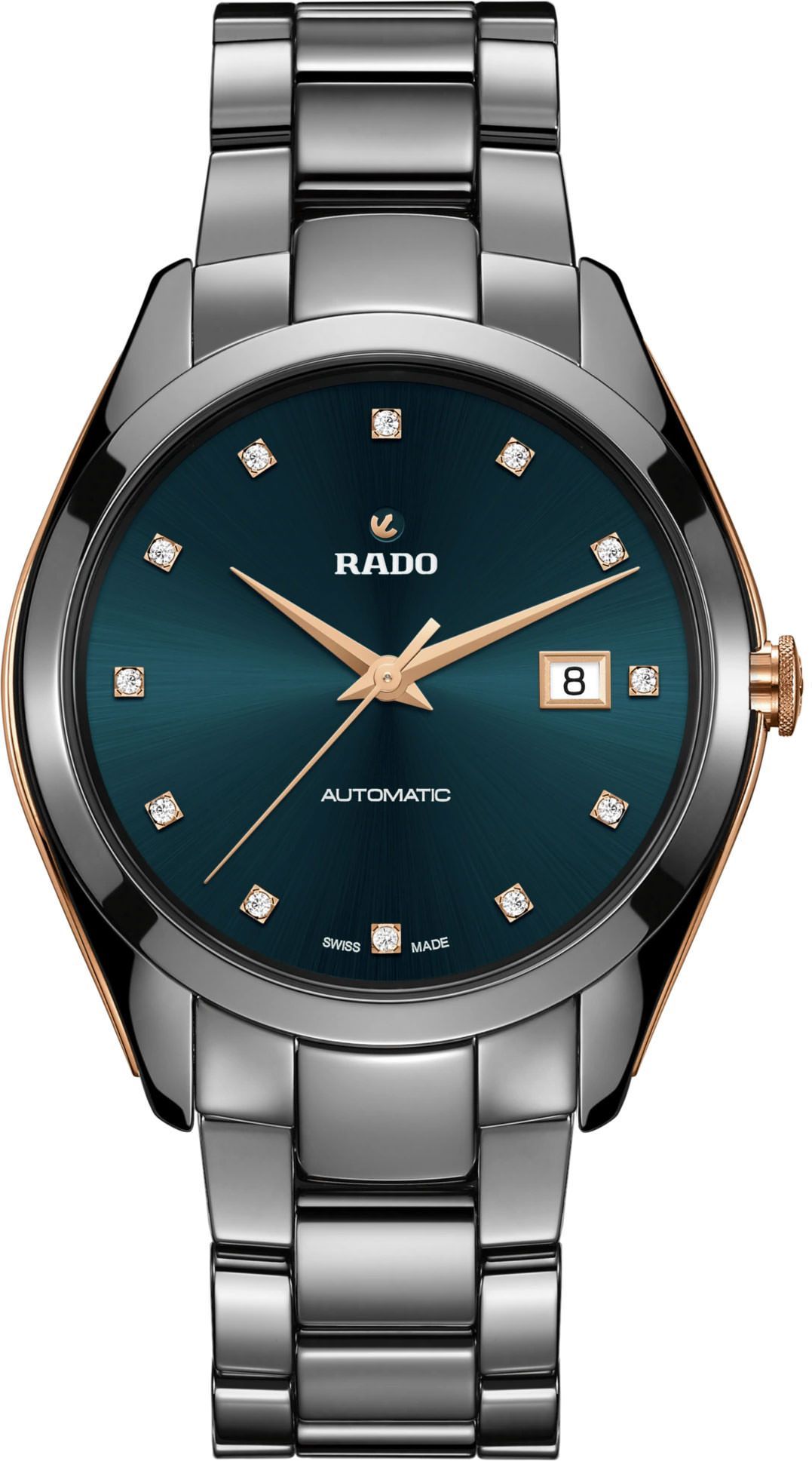 Rado HyperChrome  Turquoise Dial 42 mm Automatic Watch For Men - 1