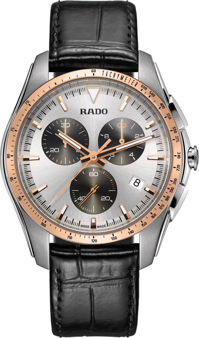 Rado HyperChrome  Silver Dial 44.9 mm Quartz Watch For Men - 1