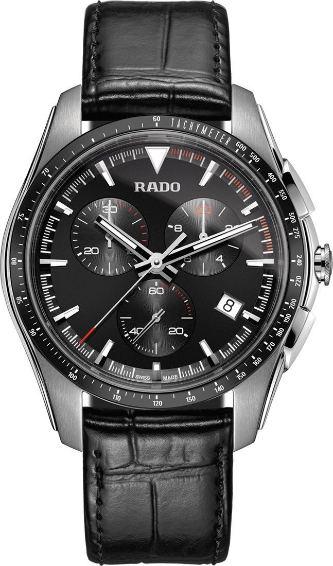 Rado HyperChrome  Black Dial 44.9 mm Quartz Watch For Men - 1