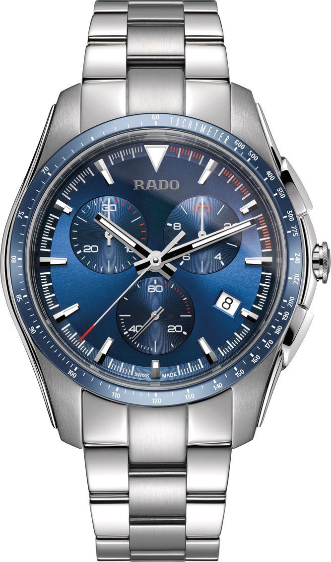 Rado HyperChrome  Blue Dial 44.9 mm Quartz Watch For Men - 1