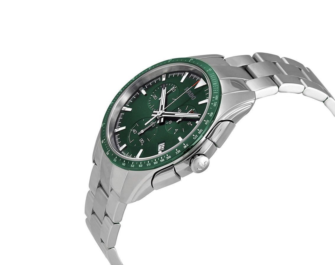 Rado HyperChrome  Green Dial 44.9 mm Quartz Watch For Men - 5