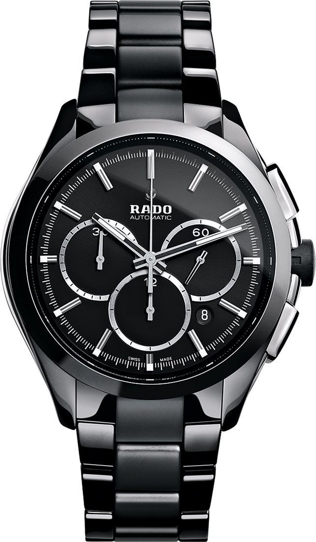 Rado  45 mm Watch in Black Dial For Men - 1