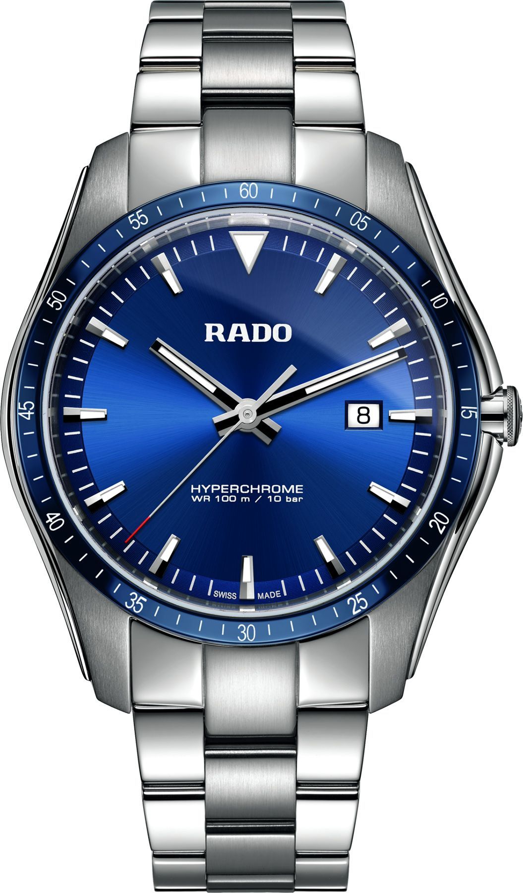 Rado HyperChrome  Blue Dial 45 mm Quartz Watch For Men - 1