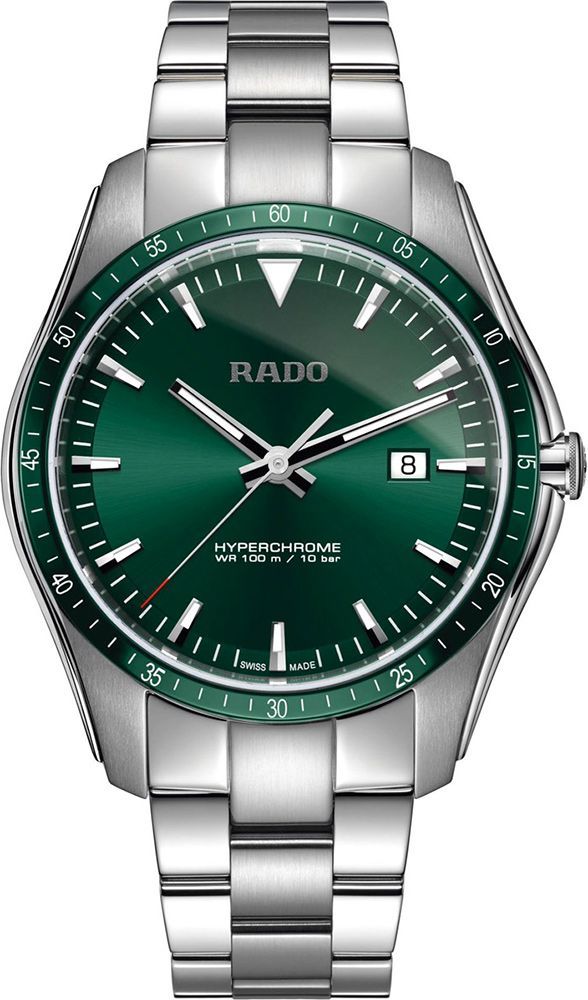 Rado  44.9 mm Watch in Green Dial For Men - 1