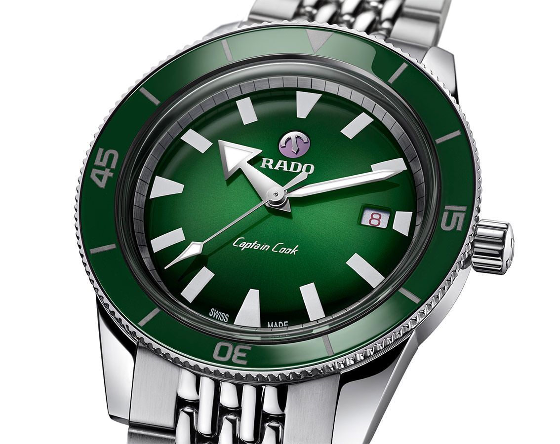 Rado Captain Cook  Green Dial 42 mm Automatic Watch For Men - 2