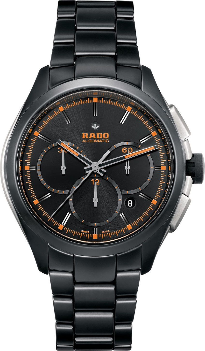 Rado HyperChrome  Black Dial 45 mm Automatic Watch For Men - 1