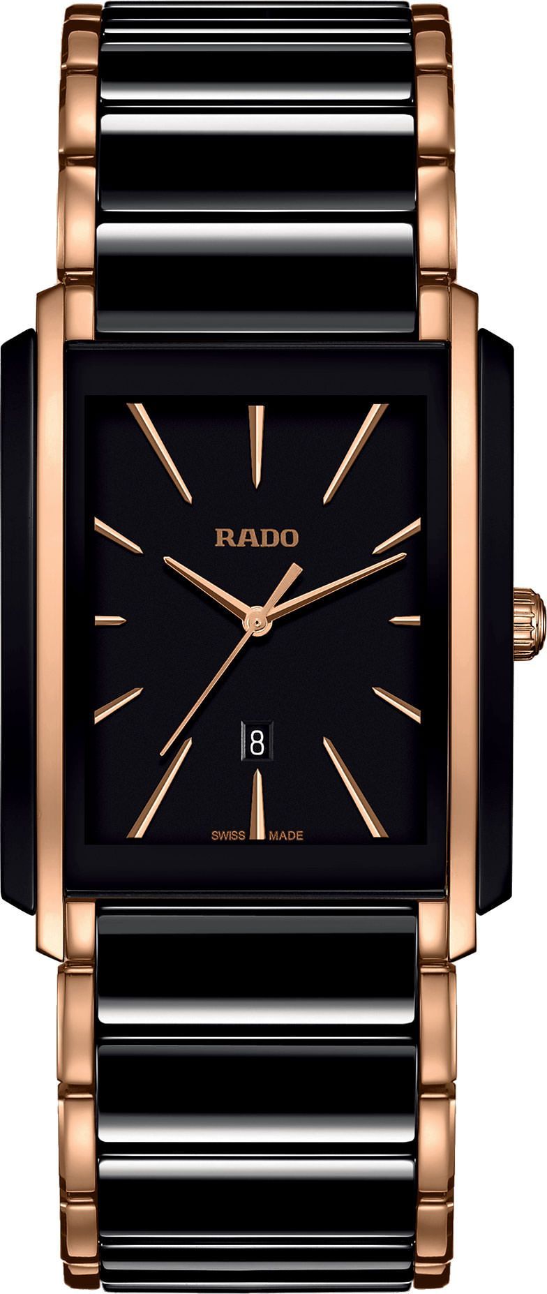 Rado Integral  Black Dial 31 mm Quartz Watch For Women - 1